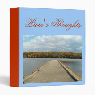 Pam's-Lake/Dock View Design Binder Thoughts