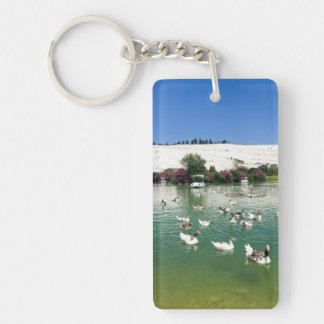 Pamukkale, Turkey Keychain