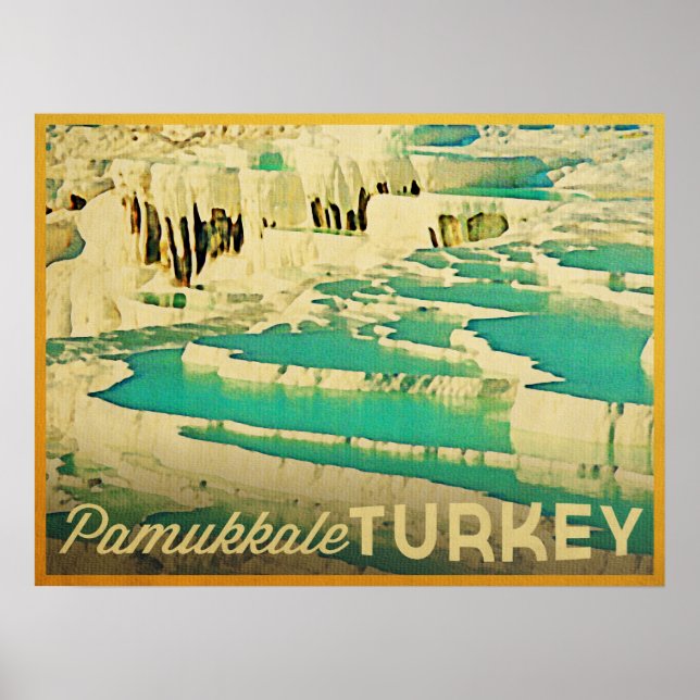 Pamukkale Turkey Poster (Front)