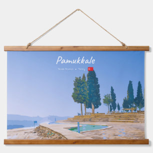 Pamukkale, Turkey -  Thermal Pools Hanging Tapestry