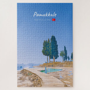 Pamukkale, Turkey -  Thermal Pools Jigsaw Puzzle