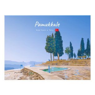 Pamukkale, Turkey - Thermal Pools Photo Print