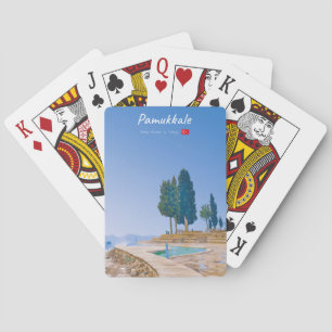 Pamukkale, Turkey -  Thermal Pools Playing Cards
