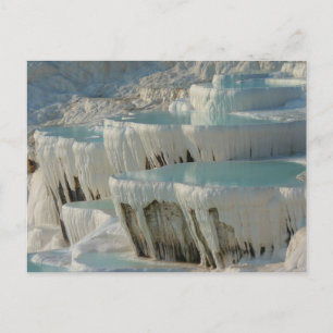 Pamukkale UNESCO world heritage Postcard