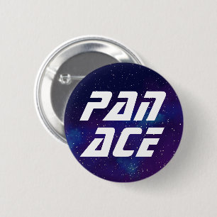 Pan Ace Customizable Galaxy Identity 2 Inch Round Button