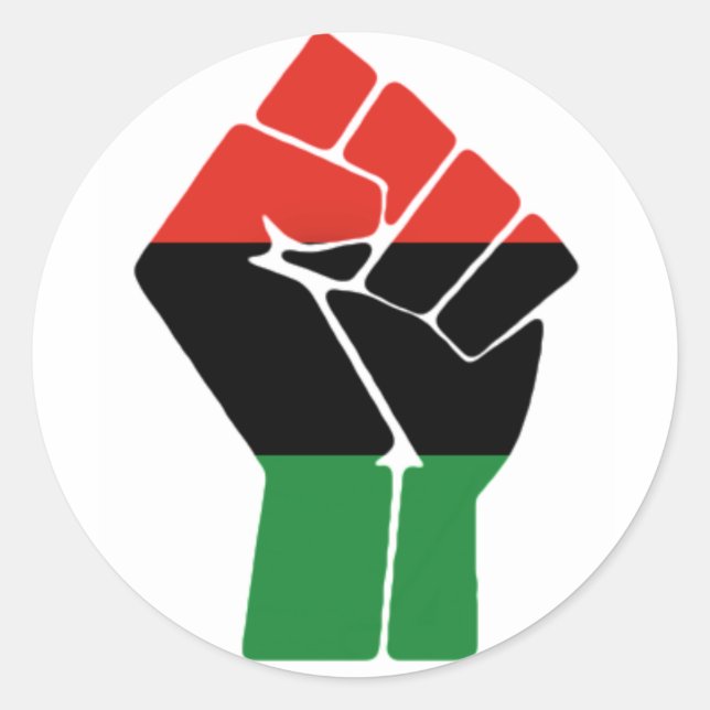 Pan-Africa Fist Stickers (Front)