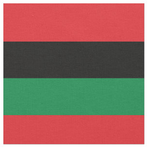 Pan African & Afro-American UNIA Flag Fabric