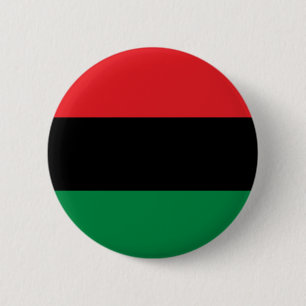Pan African Flag 2 Inch Round Button