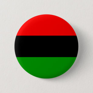 Pan-African Flag 2 Inch Round Button