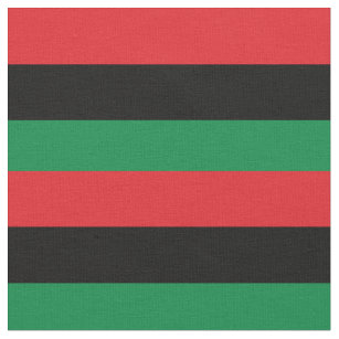 Pan African Flag African American Symbol Fabric