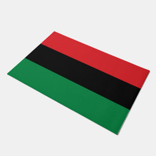 Pan-African Flag Doormat