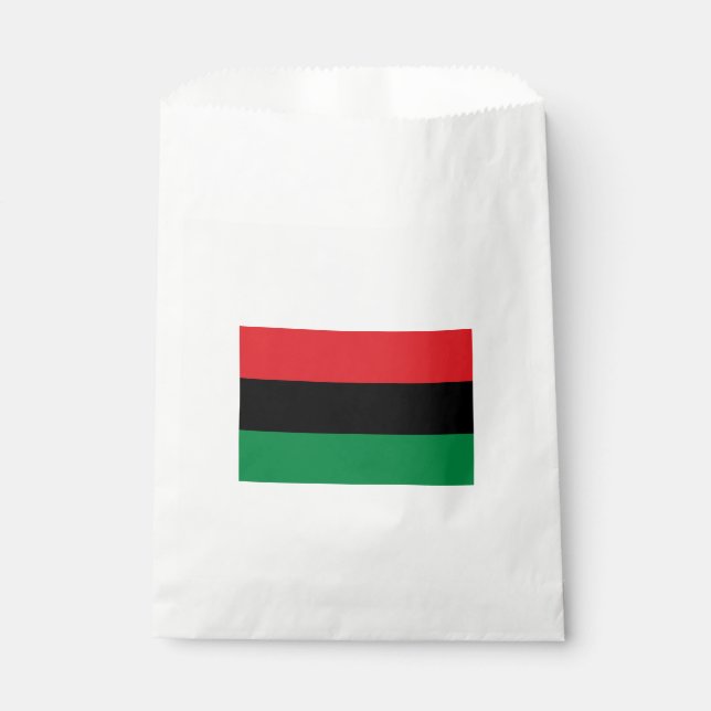 Pan-African Flag Favour Bag (Front)