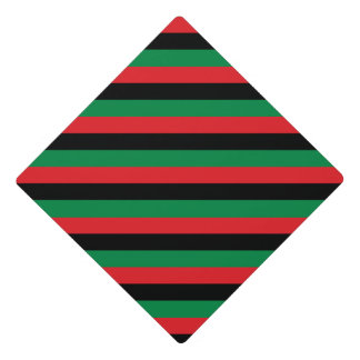 Pan-African Flag Graduation Cap Topper
