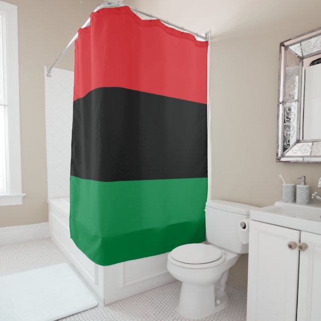 Pan African Flag, Happy Kwanzaa (In Situ)