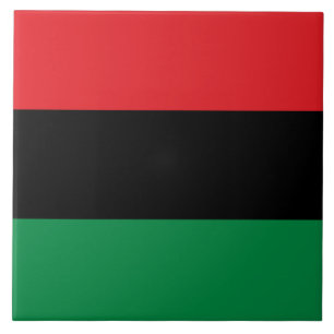Pan-African Flag Tile