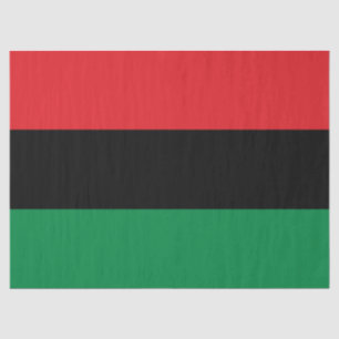 Pan-African Flag Tissue Paper