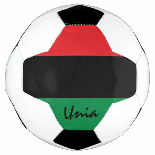 Pan African Flag & UNIA Football / Sports Soccer Ball