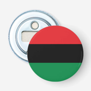 Pan African Flag & UNIA Symbol / sports fan Bottle Opener