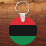 Pan African Flag & UNIA Symbol / sports fan Keychain<br><div class="desc">Keychains: Pan African flag symbol - UNIA / A horizontal triband of red,  black,  and green. The Pan-African flag—also known as the Afro-American flag,  Black Liberation flag,  UNIA flag. Often used with Black Lives Matter movement.</div>