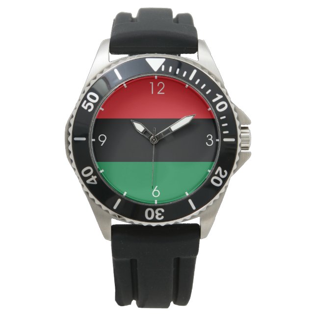 Pan-African Flag Watch (Front)