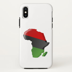 Pan-african-flag-  Zazzle_Growshop. iPhone XS Case