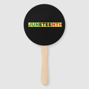 Pan African, Juneteenth Hand Fan