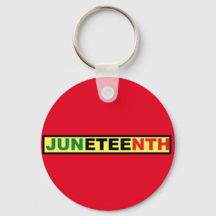 Pan African, Juneteenth Keychain