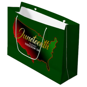 Pan African, Juneteenth  Large Gift Bag