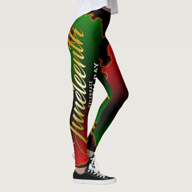Pan African, Juneteenth Leggings (Right)