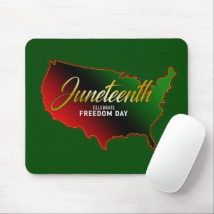 Pan African, Juneteenth Mouse Pad
