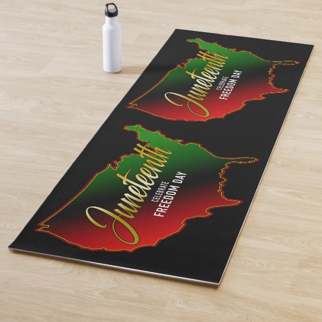 Pan African, Juneteenth  Yoga Mat (In Situ)
