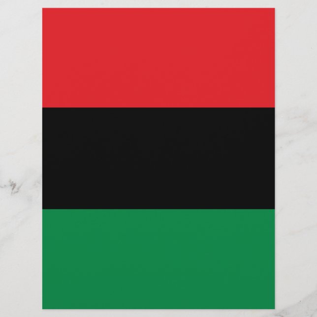 Pan African UNIA Flag (Front)