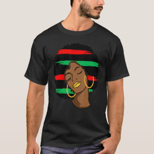 Pan African UNIA Flag Black History Afro American T-Shirt
