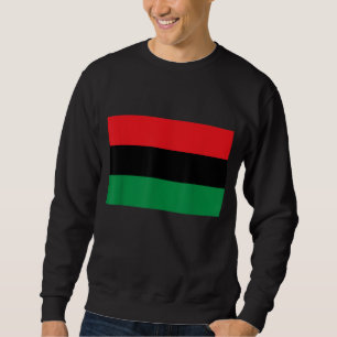 Pan African UNIA Flag Black Liberation flag Afro-A Sweatshirt