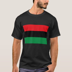 Pan African UNIA Flag Black Liberation flag Afro-A T-Shirt