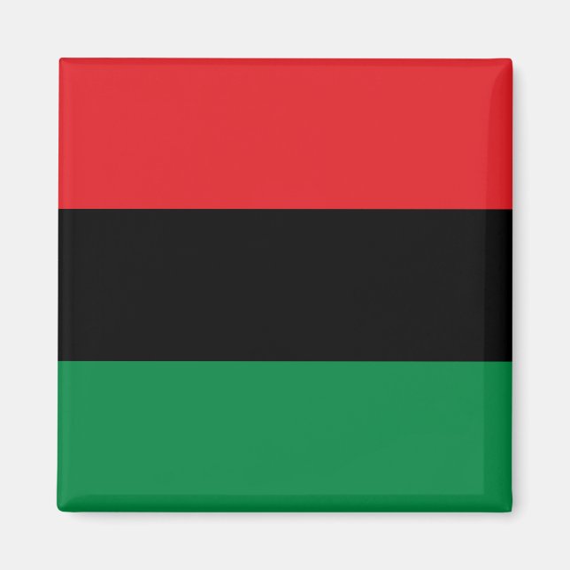 Pan African UNIA Flag Magnet (Front)