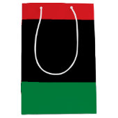 Pan African UNIA Flag Medium Gift Bag (Front)