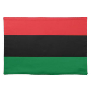 Pan African UNIA Flag Placemat