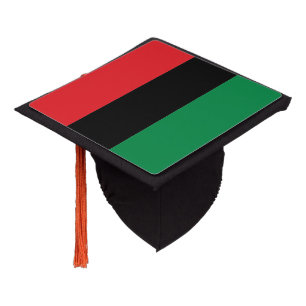 Pan African UNIA Kwanzaa flag Graduation Cap Topper