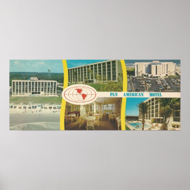 Pan American Resort Motor Inn MYRTLE BEACH, SC Poster (Front)