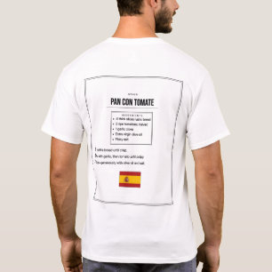Pan con Tomate Recipe Tee Spanish Tomato Bread