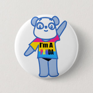 Pan-Da Pride Button