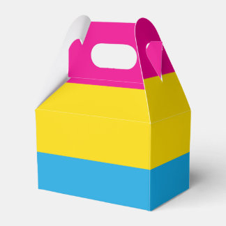 Pan Flag Favor Box