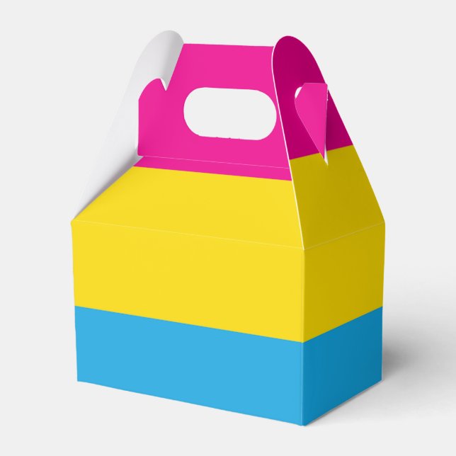 Pan Flag Favor Box (Front Side)