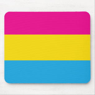 Pan Flag Mouse Pad