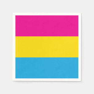 Pan Flag Napkin