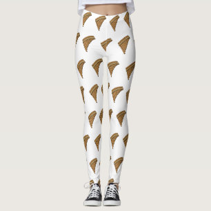 Pan flute / panpipes cartoon illustration leggings