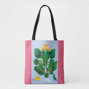 Pan Leaf Ganesh Tote Bag