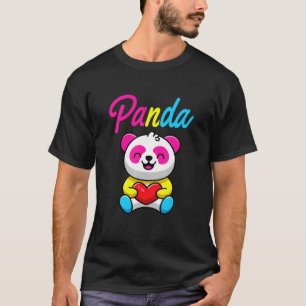 Pan Panda - Lgbtq Queer Omnisexual Pansexual T-Shirt