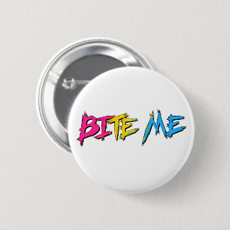 Pan Pride Bite Me 2 Inch Round Button